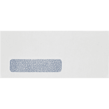 LUXPaper #10 Window Envelopes, 4 1/8 x 9 1/2, Bright White, 50/Pack