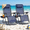 Blue, variant on Set of 2 Zero Gravity Chairs with Cup Holder Trays, Portable Recliner Beach Camping Patio Outdoor Folding Lounge Chairs with Adjustable Pillow, Blue