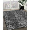 thumbnail image 2 of Ahgly Company Indoor Rectangle Patterned Gunmetal Gray Area Rugs, 3' x 5', 2 of 6