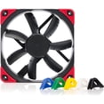 thumbnail image 1 of Ventilador silencioso Noctua NF-S12A PWM chromax Black.swap 120 mm, 1 of 2