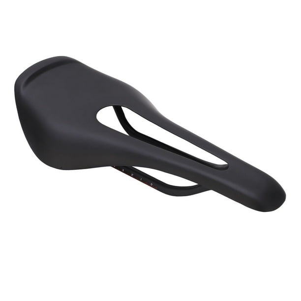 Asiento de bicicleta ergonómico, transpirable, cómodo, ultraligero, de fibra de carbono para bicicletas de montaña y de carretera.