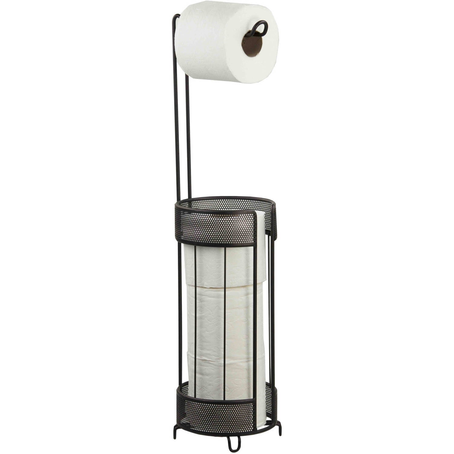 Home Basics Bronze Toilet Paper Holder