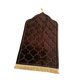 thumbnail image 3 of Alfombra de oración de franela, alfombra de viaje para bar interior y exterior. Marron oscuro, 3 of 9