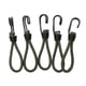 thumbnail image 1 of 5 Pcs Elastic Tent Ropes Buckle Ground Nail Strap Camping Canopy Fixed Hook Cord, 1 of 4