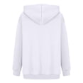 thumbnail image 3 of Sudadera con capucha para mujer, con estampado de Halloween, cuello redondo, manga larga, blusa holgada, blusa de poliéster para hombre, 3 of 6