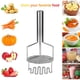 thumbnail image 4 of Triturador de patatas Triturador de patatas de acero inoxidable para lavavajillas Triturador apto para lavavajillas Prensa de patatas Triturador de verduras para puré de patatas, frutas y verduras BANYUO Electrónica, 4 of 6