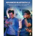 thumbnail image 3 of Portable Bluetooth Speaker, 24W Stereo Sound, IPX7 Waterproof, Bluetooth 5.3, RGB Lights, Dual Pairing, 30H Playtime for Outdoor Home Party, 3 of 7