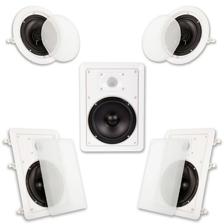 Acoustic Audio Ht65 In Wall And In Ceiling 6 5 Home Theater