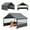 gray + 3-Sided Mesh Windows, variant on SAYGOGO Portable Outdoor Pet Tent Camping Shelter, 3-Side Mesh Insect-Proof, UPF 50+ UV 3000mm Waterproof, 1.2" Galvanized Steel Frame, Foldable Lightweight for Hiking Travel