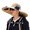 Khaki, variant on Solar Fan Hat with Wide Brim, 21.65-23.62 in Adjustable Nylon Outdoor Hat with Solar Airflow and Wind Cord for Adults