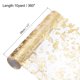 thumbnail image 2 of Oro Mesa Corredor 11 X 360 Pulgadas, Metálico Papel Aluminio Malla Delgado, Rollo Corredor Mesa para Evento Fiesta, Fiesta Cumpleaños, Bodas, Navidad, Año Nuevo, 2 of 5
