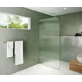 thumbnail image 5 of Glass Warehouse Fl-Rad-40-L Aurora 78" High X 40" Wide Shower Screen Frameless Shower Door, 5 of 7
