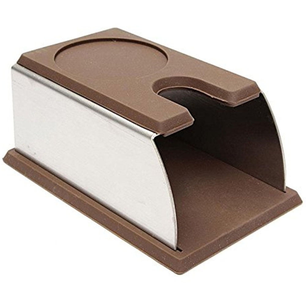 Durable Stainless Steel Fluted Silicone Espresso Coffee Tamper Stand