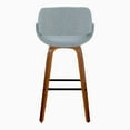 thumbnail image 6 of LumiSource Fabrico 30" Fixed-Height Barstool - Set of 2, 6 of 9