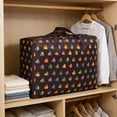thumbnail image 6 of Heavy Duty Storage Bag with Reinforced Handles - Large Tote for Clothes Toy and Christmas Decoration Thickened with Double Zippers, 6 of 6