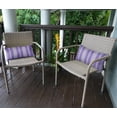 thumbnail image 4 of VargottamIndoor/OutdoorPolyester FabricLumbarPillowCover,All-Weather Waterproof Rectangular Cushion Case for Patio Furniture,16" x 24"Set of 2 -Striped-48, 4 of 6
