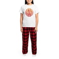 thumbnail image 4 of CafePress - Celtic Knotwork Dragons Fire Women's Light Pajamas - Women's Short Sleeve Print T-Shirt and Pants Light Cotton Pajama Set, 4 of 7