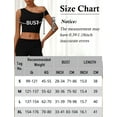 thumbnail image 7 of Aivtalk Longline Sports Bras for Women One Shoulder Workout Tank Tops with Built in Bra Supportive Low Impact Padded Wirefree Asymmetrical Butterluxe Yoga Cropped Bralette Black XL, 7 of 7