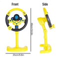 thumbnail image 2 of 26-27 Steering Wheel Singing Toy Children's Gift Simulation Electric With Sound And Light Car Toys, 2 of 5