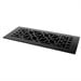 thumbnail image 2 of Acorn GRBBG-D 12'' x 6'' Cast Iron Grille with Screws and Holes - Black, 2 of 2