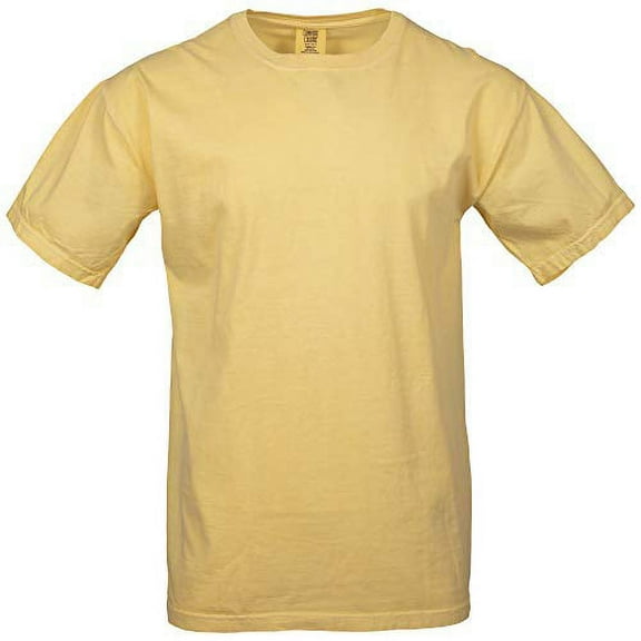 Comfort Colors Men's Adult Short Sleeve Tee, Style 1717, Butter, 3X-Large