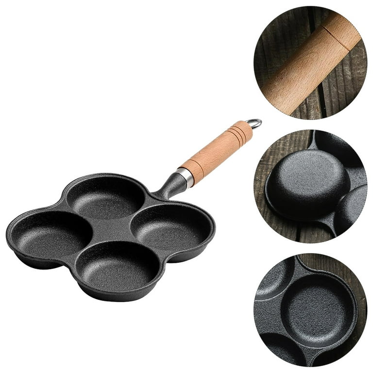 Hemoton 4 Cup Omelette Pan Non-stick Frying Pan Egg Pancake Kitchen Cookware  Cooking Tool - Walmart.com in 2023