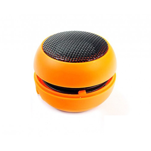 Wired Portable Loud Speaker Orange Multimedia Audio System Rechargeable Compatible With iPad 9.7 3 2 X1V - image 4 of 4