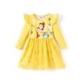 thumbnail image 1 of Vestido para niña pequeña Disney Princess Belle Yellow 2T, 1 of 6