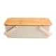 thumbnail image 1 of Contenedor de almacenamiento , botes para frutos secos, caja para cafeterías, encimera de cocina, ahorro de espacio con tapa, asas, soporte blanco, 1 of 9