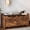 Rustic Brown, variant on 39.4" Storage Chest, Wooden Lift-Top Bench Trunk with 2 Hinges, Shoe Bench Organizer, Black