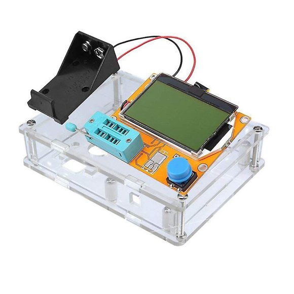 Esr Meter Mega328 Transistor Tester Digital V2.68 Lcr-t4 Capacitance Mos//npn Lcr 12864 Lcd Screen