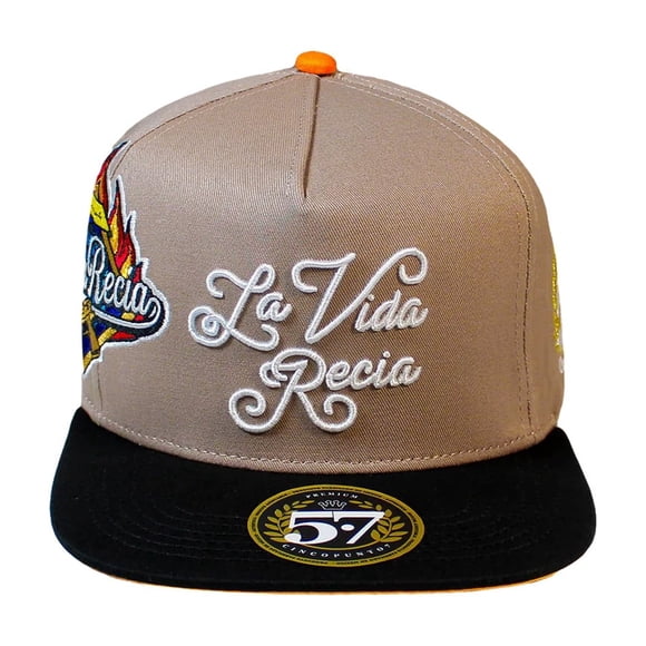 GORRA 5.7 LA VIDA RECIA BEIGE UNITALLA