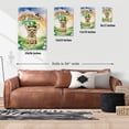 thumbnail image 5 of Happy St. Patrick’s Day Chihuahua with Green Hat Shamrocks Rainbow Vertical Matte Canvas Poster Dog Lover Gifts Idea Wall Art Home Decor - 03007, 5 of 5