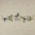 thumbnail image 2 of Signs of Spring Butterfly and Flowers Metal Wall Art, 52 by 14.5 Inches, Green, 2 of 5