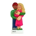 thumbnail image 4 of Ornaments by Elves Personalized Engaged Biracial Couple Ornaments 2024 Engagement Gifts for Couples, 4 of 10