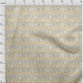 thumbnail image 5 of oneOone Rayon Yellow Fabric Abstract Floral Sewing Craft Projects Fabric Prints By Yard 56 Inch Wide, 5 of 5