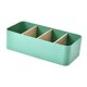 thumbnail image 5 of Organizador de maquillaje perfecl Caja de Soporte de tarjeta de lápiz de escritorio contenedor verde, 5 of 8