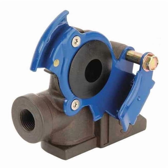 Velvac Service Gladhand,38 deg.,3/8 in. Port 035146