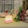 thumbnail image 6 of WEIKE Cute toast light small desk lamp, night lighting, rechargeable, 6 of 6