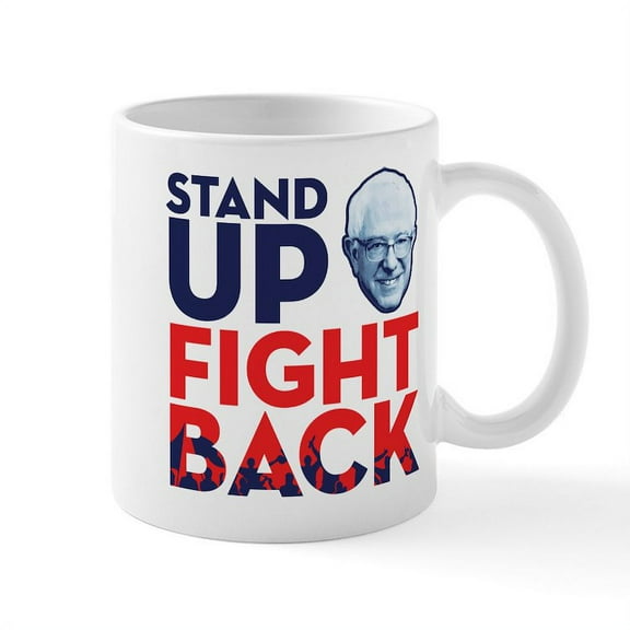CafePress - Fight Back Mug - 11 oz Ceramic Mug - Novelty Coffee Tea Cup
