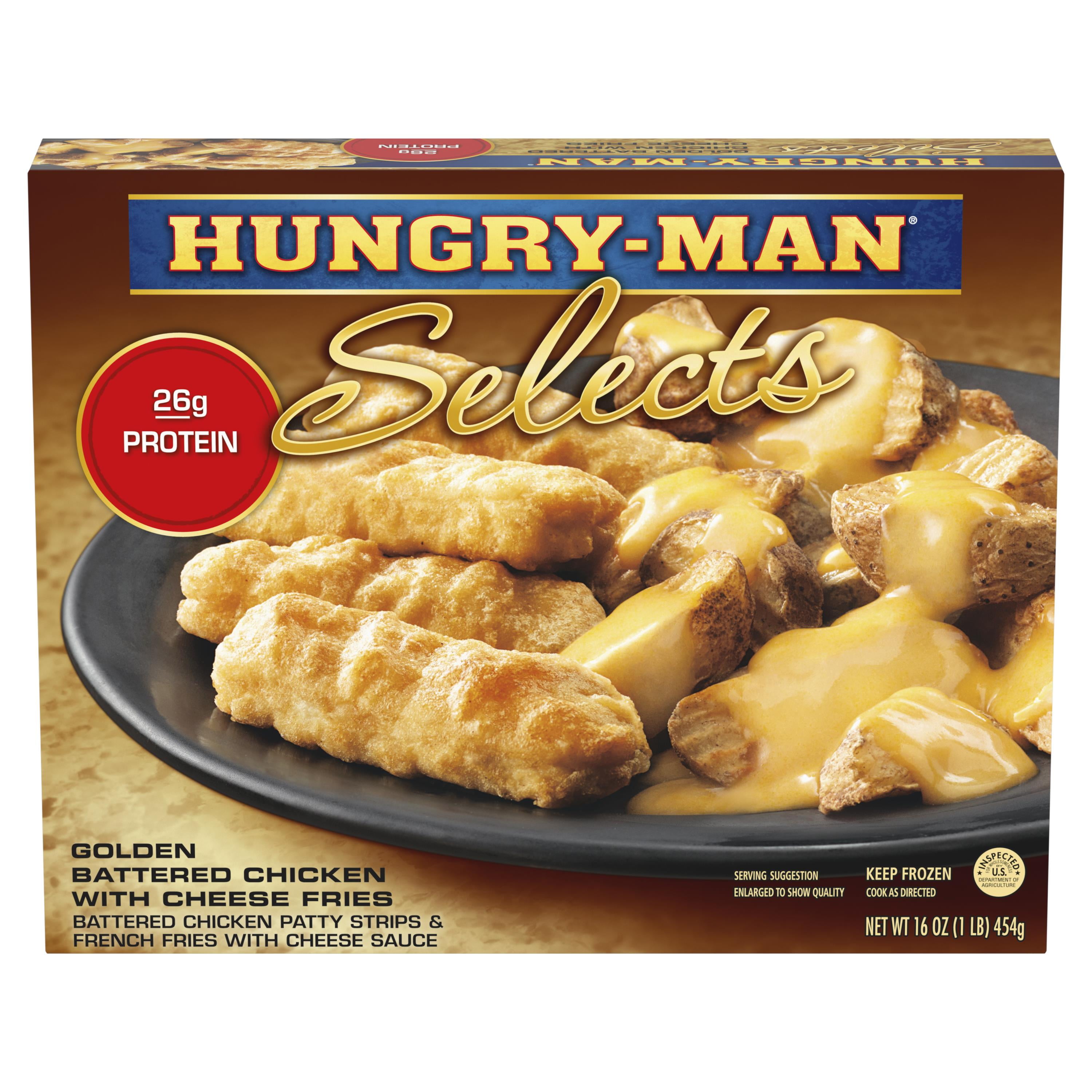 Hungry-Man Golden Battered Chicken Cheese Fries 16 oz