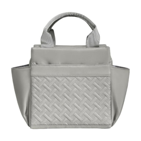 JoyMoreHome Insulated Lunch Bag - Leakproof Work Lunch Box with Bottle Holder and Side Pockets, Spacious Cooler Pockets for Office, Commute & Travel