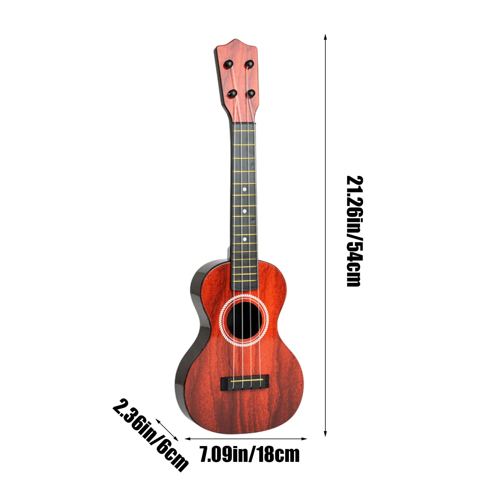 ufeghfjh Toddler Musical Instruments 1-3 Toy Ukulele for Kids Children's Hippopotamus Pattern Guitar Ukulele Toddler Girl Toys Toddler Christmas Gifts Baby Gifts for Boys Plastic Beginner