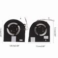 thumbnail image 5 of Laptop CPU + GPU Cooling Fan for Precision 7530 M7530 7540 P74F Heatsink Fans, 5 of 11