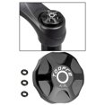 thumbnail image 3 of koolsoo 1pc Fork Shoulder Air Nozzle Cover Air Fork Shoulder Cover Shockproof Front Fork Black, 3 of 9