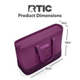 thumbnail image 5 of RTIC 58-Can, 35 Ltr, Insulated Tote Bag, Cooler Bag with Leak-Free Interior, Berry Jam, 5 of 9