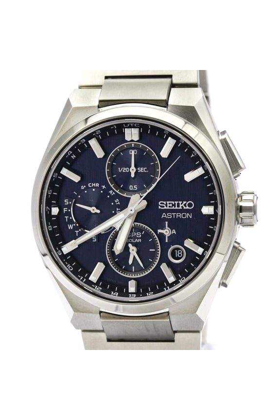 Pre-Owned SEIKO Astron Nexter Solar GPS Radio Wave Watch SBXC161(5X83-0AE0)