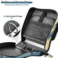 thumbnail image 4 of FORMRS Zipper Binder with Shoulder Strap 1.5-inch Ring 500 Sheet Capacity File Bag, Retro Mountain, 4 of 5