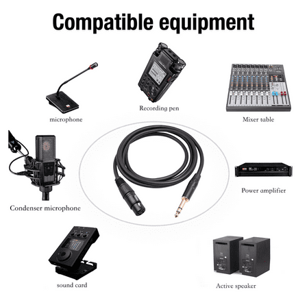 GJX XLR Cables Strong Compatibility High-Quality Audio Transmission Guitar Cord Professional Balanced Design Durable Materials Eco-Friendly and Safe Instrument Cable