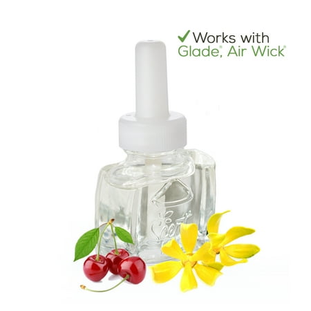 (3 Pack) Cherry Blossom Plug in Refills - Fits Glade®, Air ...